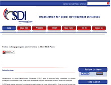 Tablet Screenshot of osdi.org